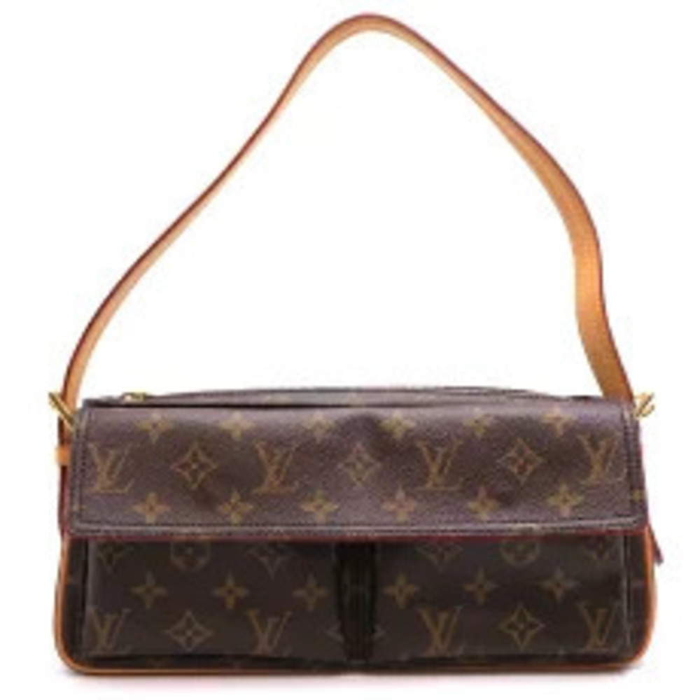 Louis Vuitton Viva Cite Shoulder Bag Monogram Brown